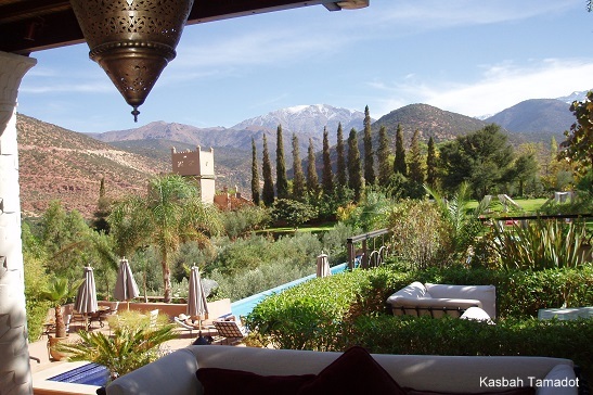 Maroko, Marakéš, Kasbah Tamadot Maroko, Marakéš, Kasbah Tamadot